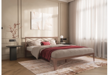 Кровать Тея  (бронза)